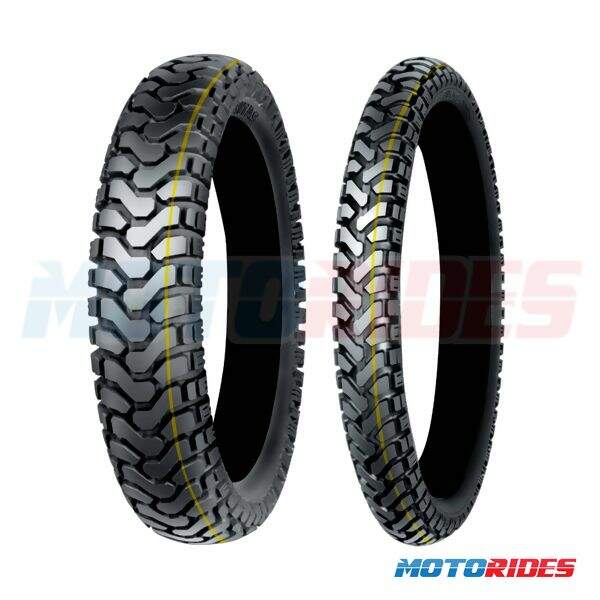 Combo de pneus Mitas E-07 DAKAR (Enduro Trail DAKAR) 90/90-21 + 140/80-18